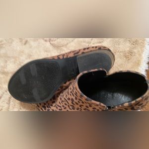 Cheetah booties